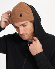 Douglas Beanie | Camel Heather