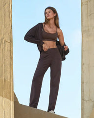 Halo Modern Full Zip Hoodie | Java Heather