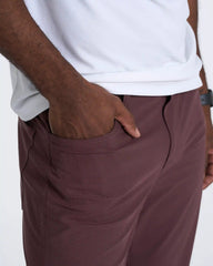 Vuori Meta™ Pant Athletic Slim Fit 32" | Chestnut