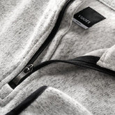 Durango Half Zip | Heather Grey