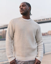 Denver Waffle Crew Sweater | Mushroom