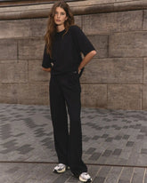 Maven Wideleg Pant | Black