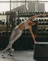 Inversion Rib Legging | Lavender Ice