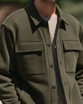 Seaside Shirt Jacket | Olive