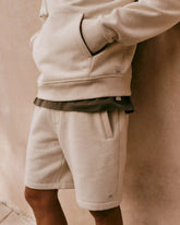 Seaside Short 8" | Buttermilk Heather