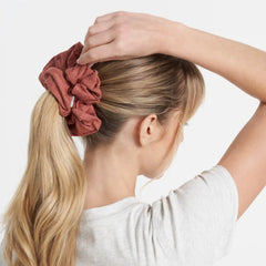 Halo Oversized Scrunchy | Cinnamon Heather