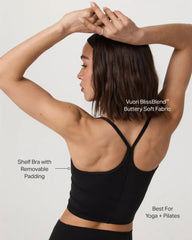 Vuori AllTheFeels™ Support Tank 2.0 | Black