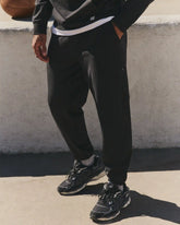 Coronado Mixed Media Sweatpant 28" | Black Heather