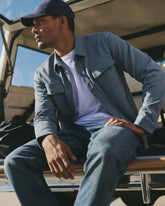 Waffle Shirt Jacket | Abyss