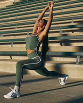 Vuori AllTheFeels™ Corset Tank | Agate Green