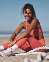 Daily Form Legging | Bright Coral