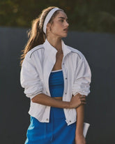 Eaton Fitness Jacket | White