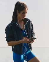Eaton Fitness Jacket | Ocean Blue