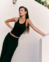 Cove Layering Tank | Black