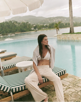 Villa Wideleg Pant | Bleached Sand