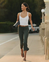 Daily Form Ankle Pant | Dark Jade