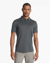 Zephyr Polo | Smoked Beryl Heather