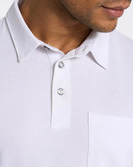Zephyr Polo | White
