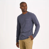 Long-Sleeve Rise Tee | Azure