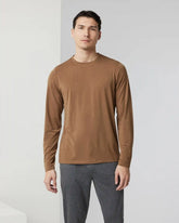 Long Sleeve Current Tech Tee | Pecan