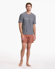 Short Sleeve Uluwatu 23 Water Tee | Charcoal Heather