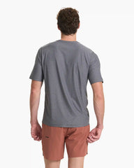 Short Sleeve Uluwatu 23 Water Tee | Charcoal Heather