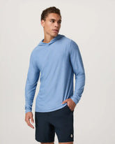 Strato Tech Hoodie | Isle Blue Heather