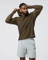 Strato Tech Hoodie | Moss Green Heather