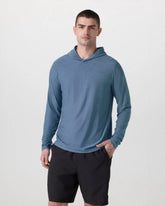 Strato Tech Hoodie | Pool Blue Heather