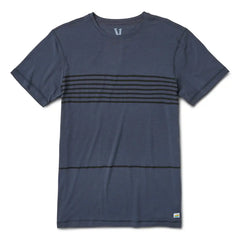 Tuvalu Tee | Navy Stripe