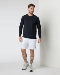 Long Sleeve Viewpoint Performance Tee | Black