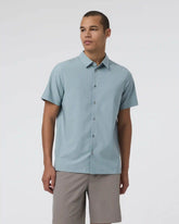 Short Sleeve Manhattan Button Down | Mist