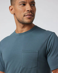 Men's Feather Pocket Tee | Lake