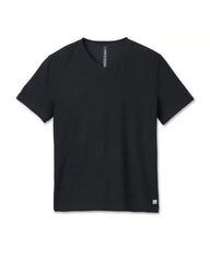 Strato Tech V-Neck Tee | Charcoal Heather