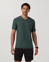 Strato Tech V-Neck | Hemlock Heather