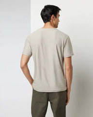 Strato Tech V-Neck Tee | Toast Heather
