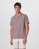 Seaport Button Down | Dark Umber Heather