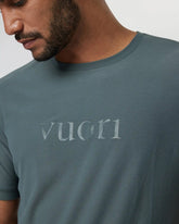 Short Sleeve Strato Graphic Tee | Smoked Beryl