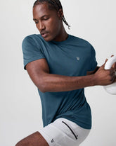 Short Sleeve Clearview Seamless Tech Tee | Pacific