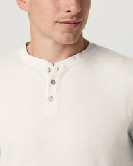 Waffle Henley | Marshmallow
