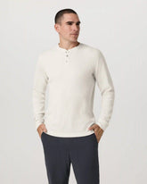 Waffle Henley | Marshmallow