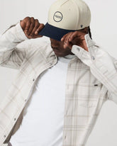 Seaview Plaid Button Down Shirt | Dove