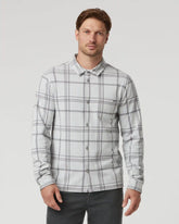 Seaview Plaid Button Down Shirt | Frost Grey