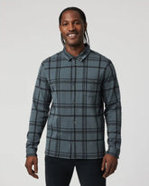 Seaview Plaid Button Down Shirt | Smoked Beryl