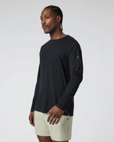 Long Sleeve Terra Run Tee | Black