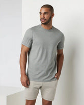 Short Sleeve Ponto Performance Tee | Driftwood Heather