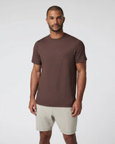 Short Sleeve Ponto Performance Tee | Java Heather