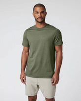 Short Sleeve Ponto Performance Tee | Dark Metal Heather
