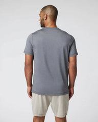 Short Sleeve Ponto Performance Tee | Zinc Heather