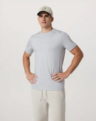 Short Sleeve Ponto Performance Tee | Platinum Heather